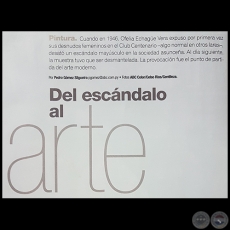 Del escándalo al arte - Por PEDRO GÓMEZ SILGUEIRA - Domingo, 01 de Octubre de 2017